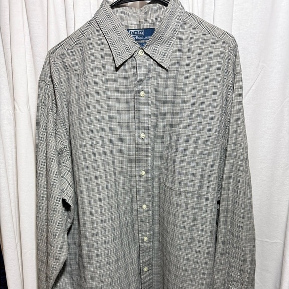 Ralph Lauren Other - Ralph Lauren Lowell Sport 2 Ply Cotton Button Up Shirt 2XL